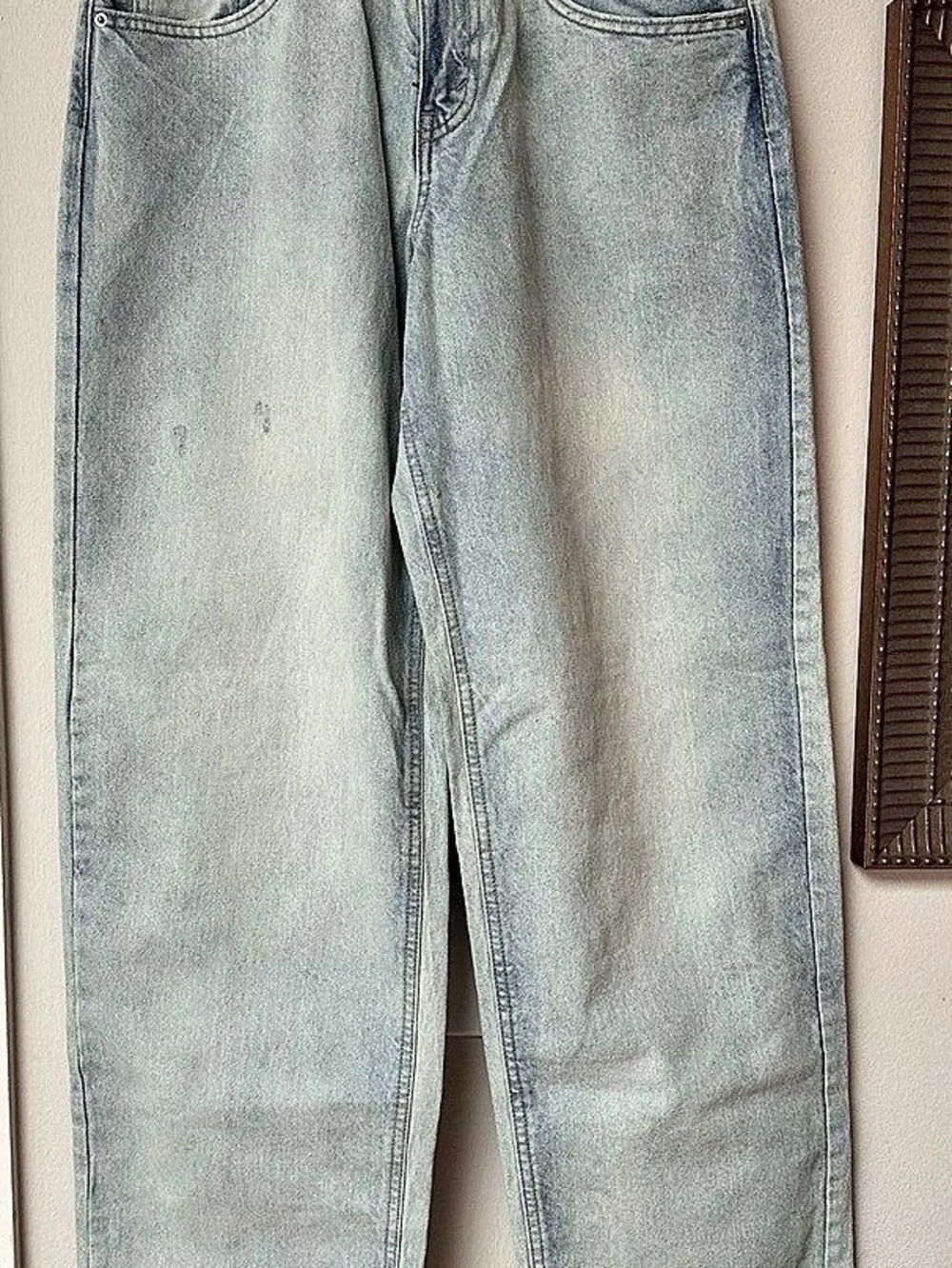 Wild Fable Mid-Rise 90s Relaxed Straight Jeans Women's Blue Straight Leg Jeans